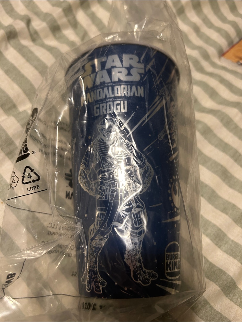 2026 Star Wars The Mandalorian & Grogu Blue Cup